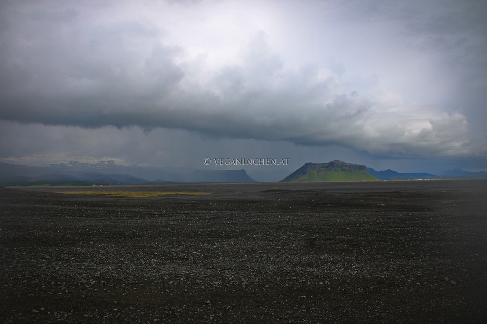 Sólheimasandur’s black sand beach Island