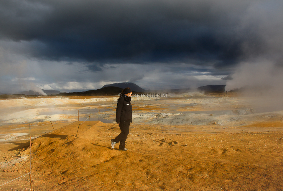 Mývatn Namafjall Hverir Island