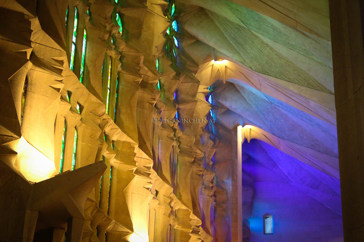 Sagrada Familia Barcelona veganinchen