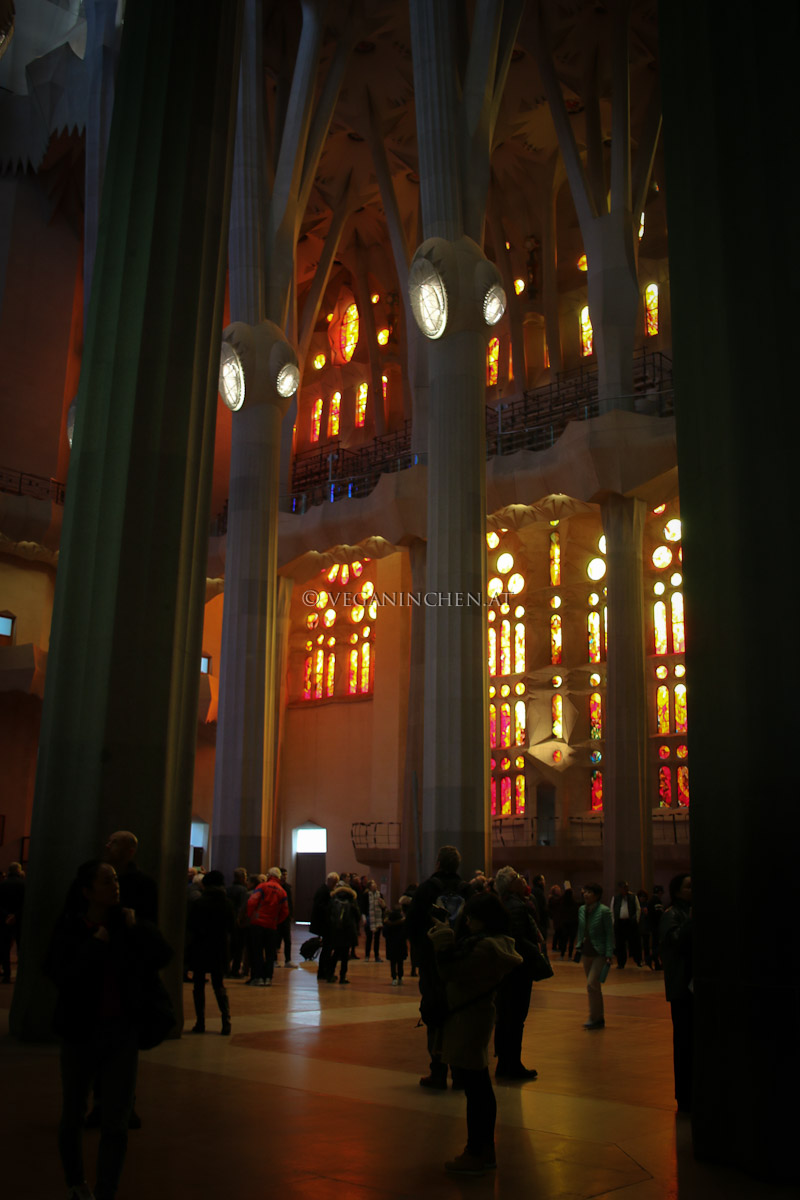 Sagrada Familia Barcelona veganinchen