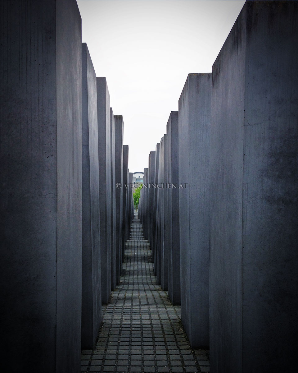 Berlin Holocaust Mahnmal veganinchen