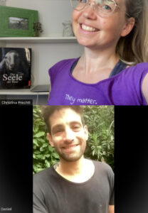 Daniel Hellmann, Christina Prechtl, Soya the Cow, veganinchens Stimme
